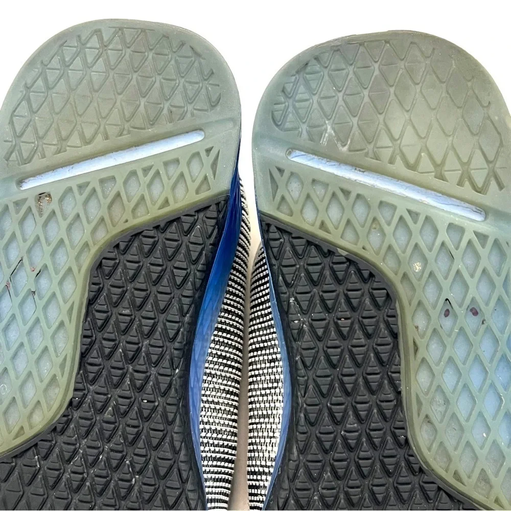 Reebok Nano 8 White Black Blue Womens Size 8 Cross Trainer Sneakers